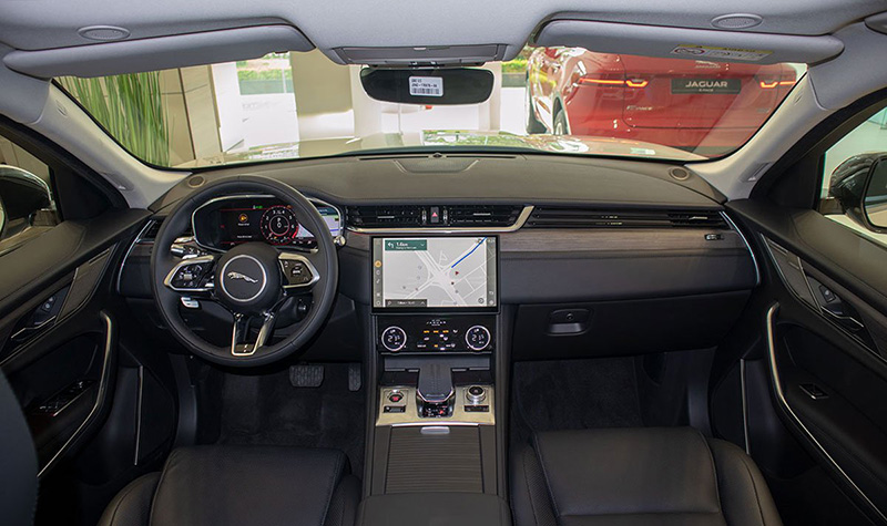 Nội thất xe Jaguar F-Pace 2021